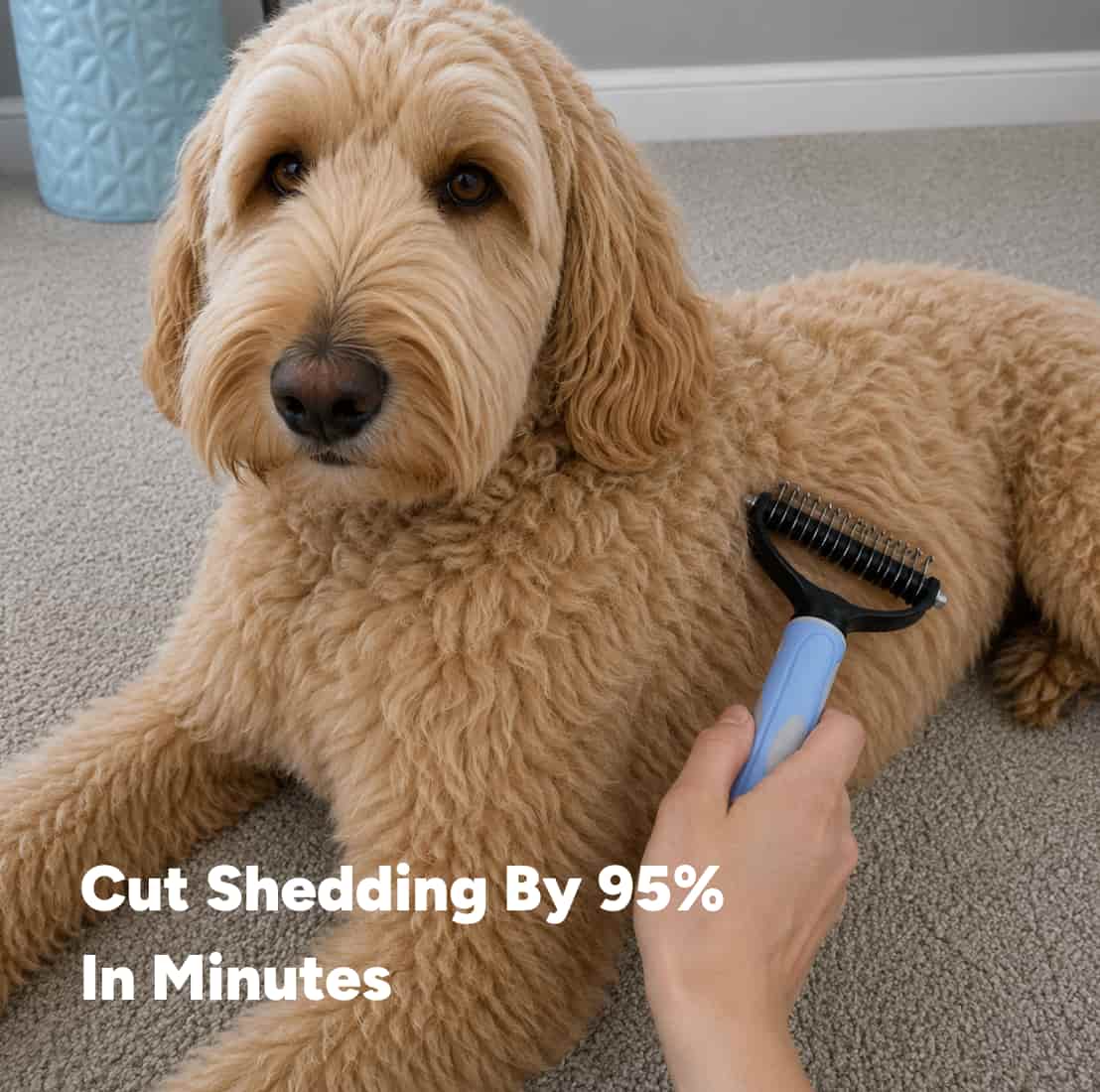 Parlour Time™ Premium Deshedding Brush